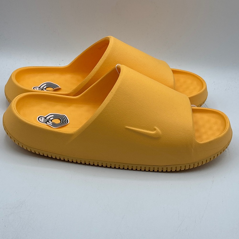 Nike Calm Slide 2.0 Shoes Mens Size 13 Topaz Gold Sandal FD4116-700